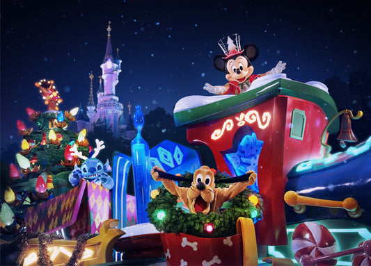 Vidéo surprise personnalisée Disneyland Paris Noël