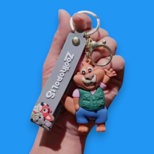 Porte Clef 3D - Zootopie (Nibbles Maplestick)