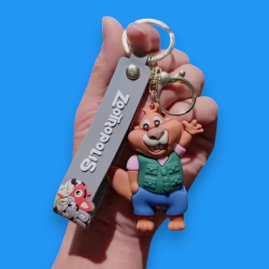 Porte Clef 3D - Zootopie (Nibbles Maplestick)