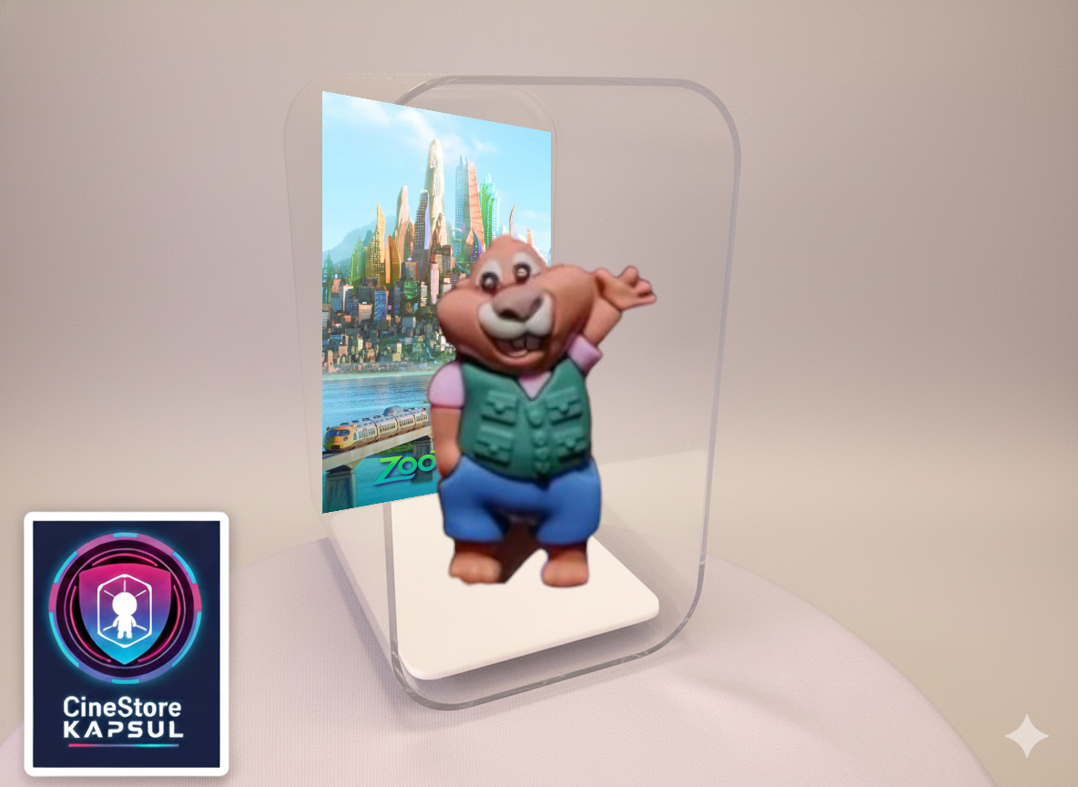 Kapsul - Disney -Zootopie - Nibbles Maplestick