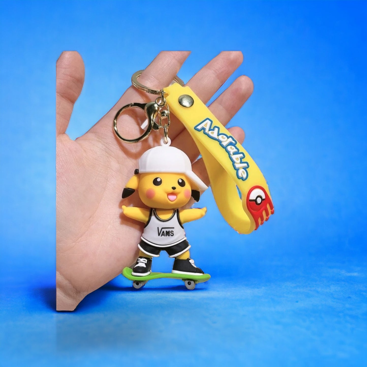 Porte Clef 3D - Pikachu (Skate)