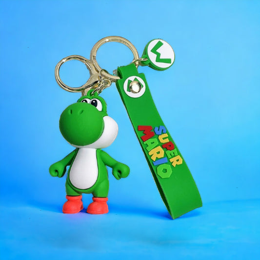 Porte Clef 3D - Super Mario - Yoshi (Vert)