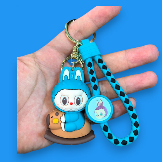 Porte Clef 3D - Labubu (Bleu) (V2)