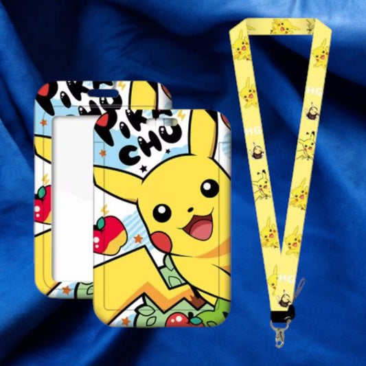 Porte Carte & Tour de cou - Pokemon (V3)