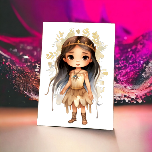 Toile Canvas - Disney Little Princesse - Pocahontas