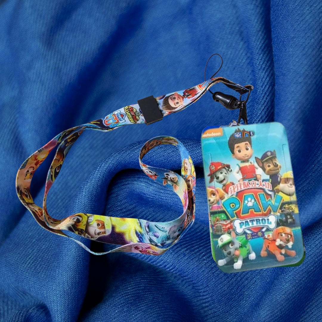 Porte Carte & Tour de cou - Pat Patrouille (V2)