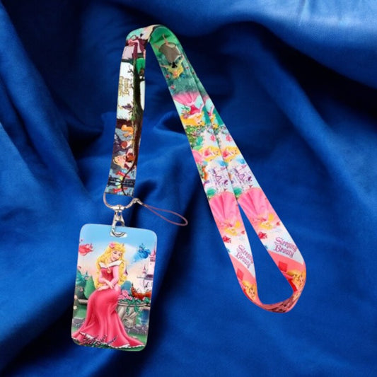 Porte Carte & Tour de cou - Princesse