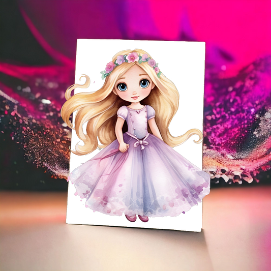 Toile Canvas - Disney Little Princesse - Raiponce