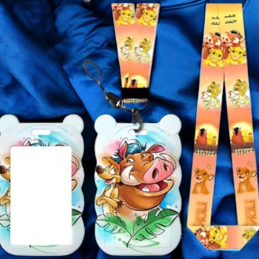 Porte Carte & Tour de cou - Disney - Le roi lion (V2)