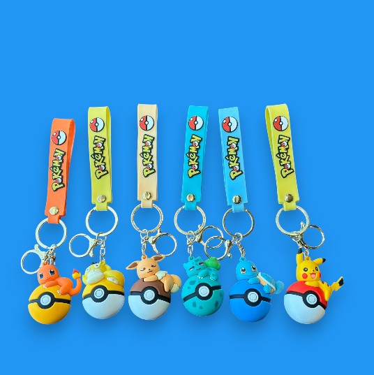 Porte Clef 3D - Pokemon (Pokeball V1)
