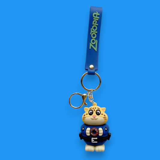 Porte Clef 3D - Zootopie (Officer Clawhauser)