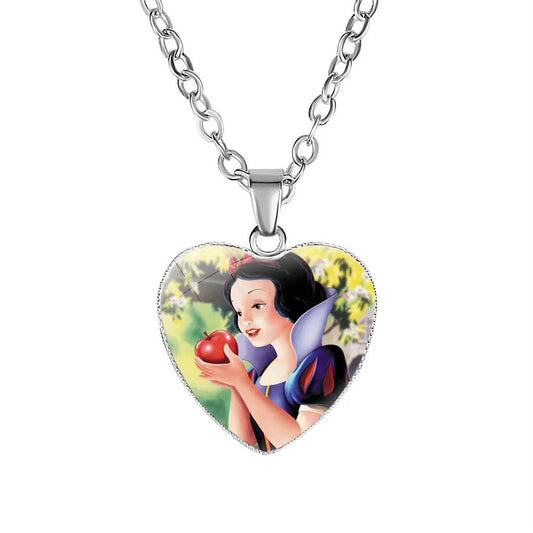 Collier avec pendentif - Disney Blanche neige