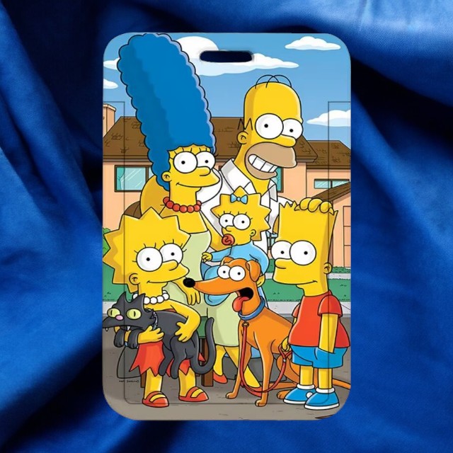 Porte Carte & Tour de cou - Les simpson