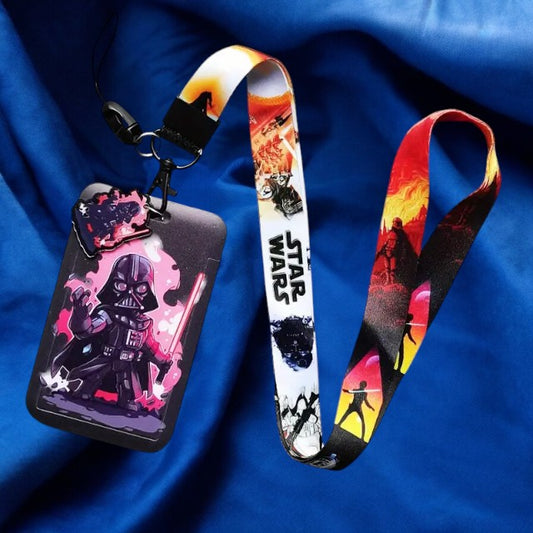 Porte Carte & Tour de cou - Star Wars - Dark Vador