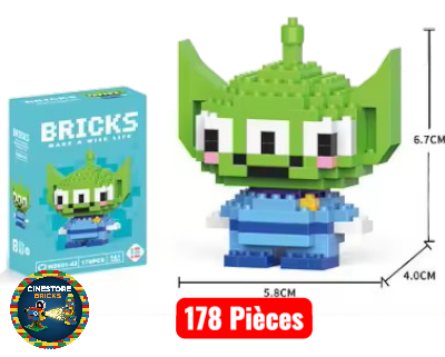 Bricks - Toy Story - Alien
