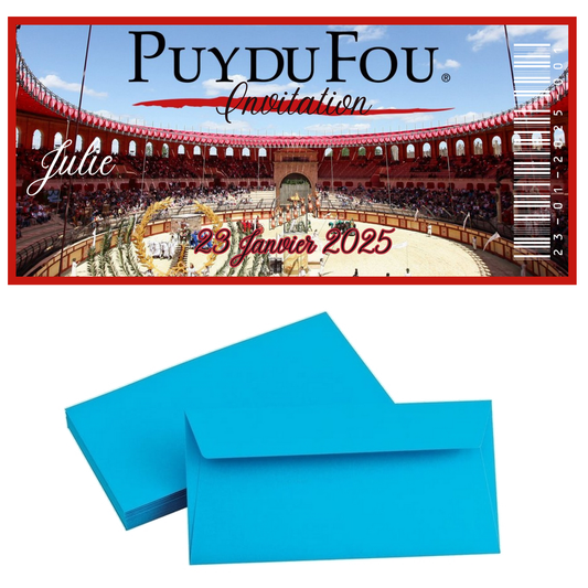 Billet Surprise - Puy du fou (Version 3)