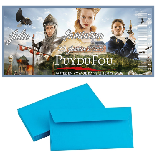 Billet Surprise - Puy du fou (Version 4)