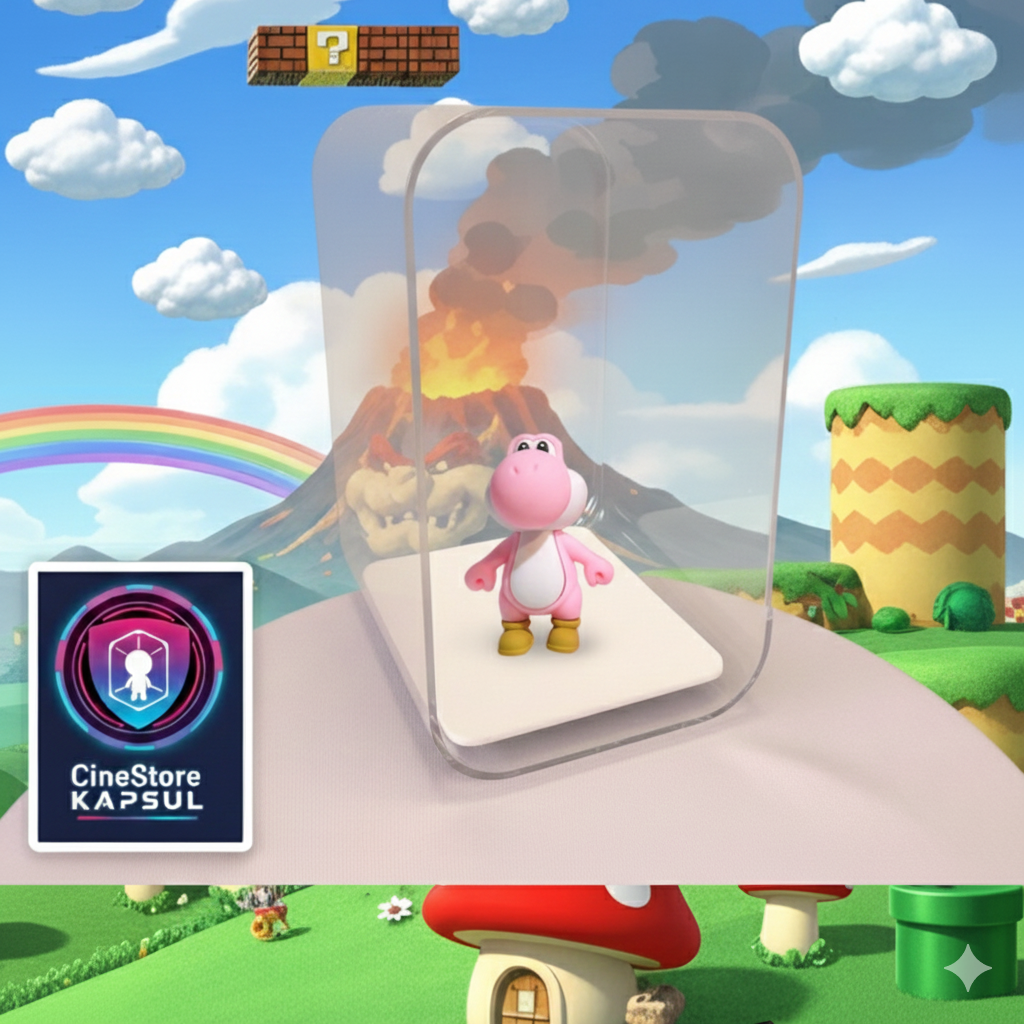 Kapsul - Super Mario - Yoshi (Rose)