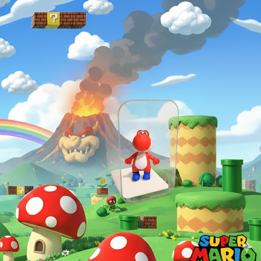 Kapsul - Super Mario - Yoshi (Rouge)