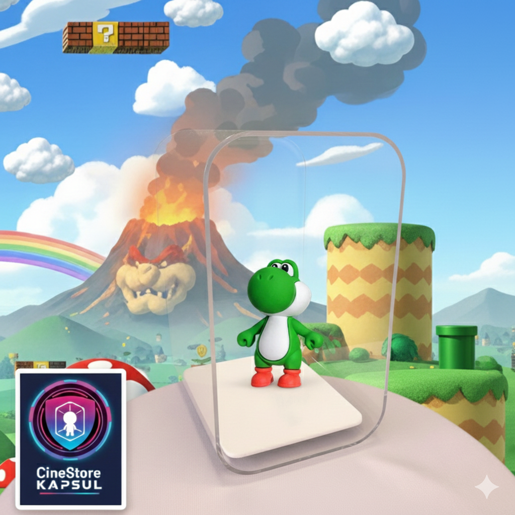 Kapsul - Super Mario - Yoshi (Vert)