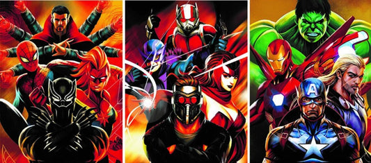 Poster 3D Lenticulaire - Marvel (V2)