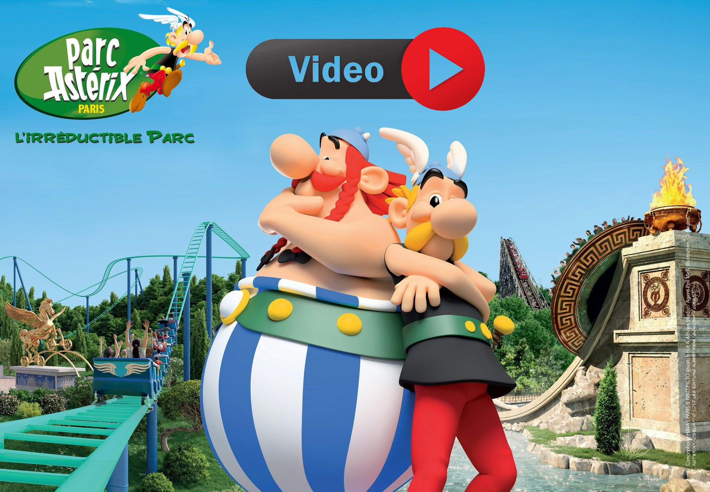 Vidéo Surprise - Parc Astérix (Classique)