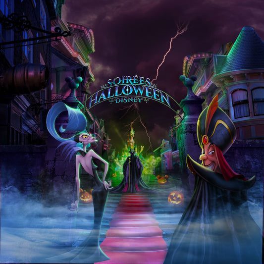 Vidéo surprise personnalisée Disneyland Paris Halloween